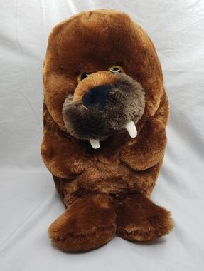 Nanco Belly Buddies Walrus Chonky Plush Stuffed Animal Hugging Toy